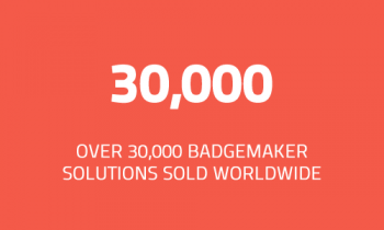 You are currently viewing 30.000 BadgeMaker solutions sold