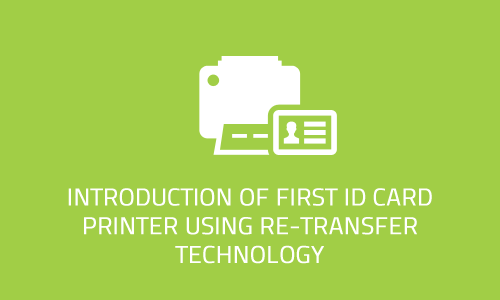 Retransfer ID card printer