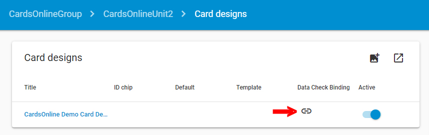 Data Check Binding