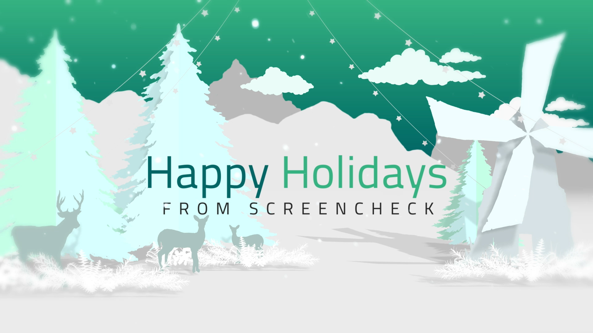 Happy Holidays from ScreenCheck